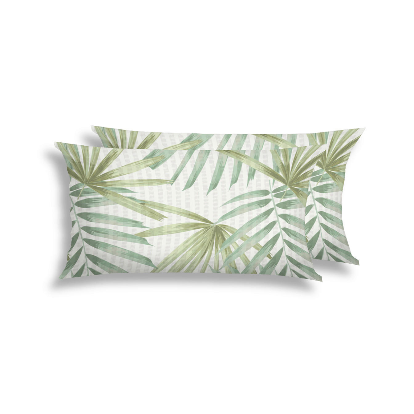 KOPFPOLSTERBEZUG 40/80 cm  - Salbeigrün, Design, Textil (40/80cm) - Florella