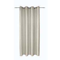 FERTIGVORHANG blickdicht  - Creme, Basics, Textil (135/245cm)