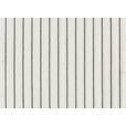 RÉCAMIERE in Cord Weiß  - Schwarz/Weiß, Design, Kunststoff/Textil (171/71-88/93cm) - Cantus