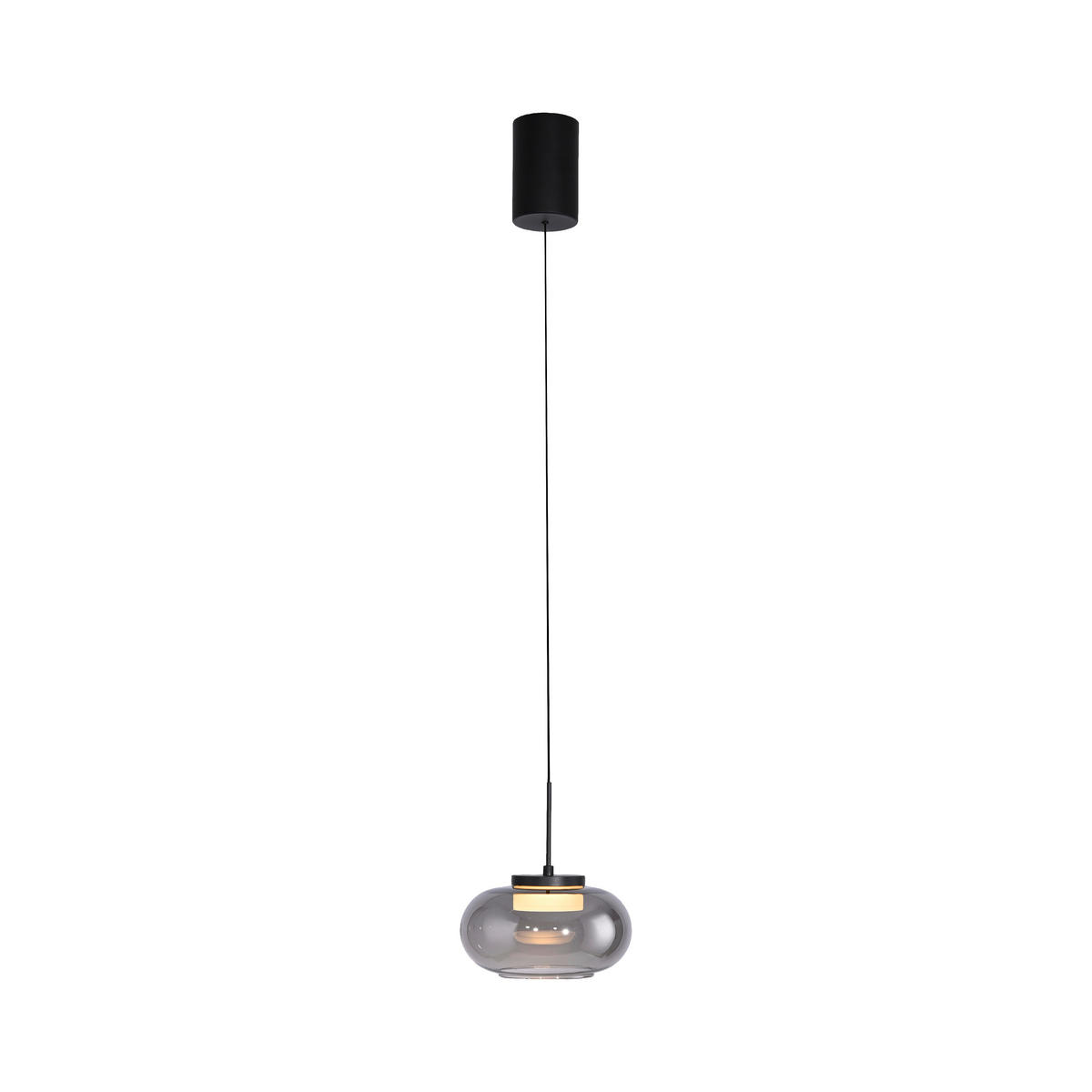 LED-PENDELLEUCHTE 20/20/120 cm  - Schwarz, Design, Kunststoff/Metall (20/20/120cm) - Schöner Wohnen