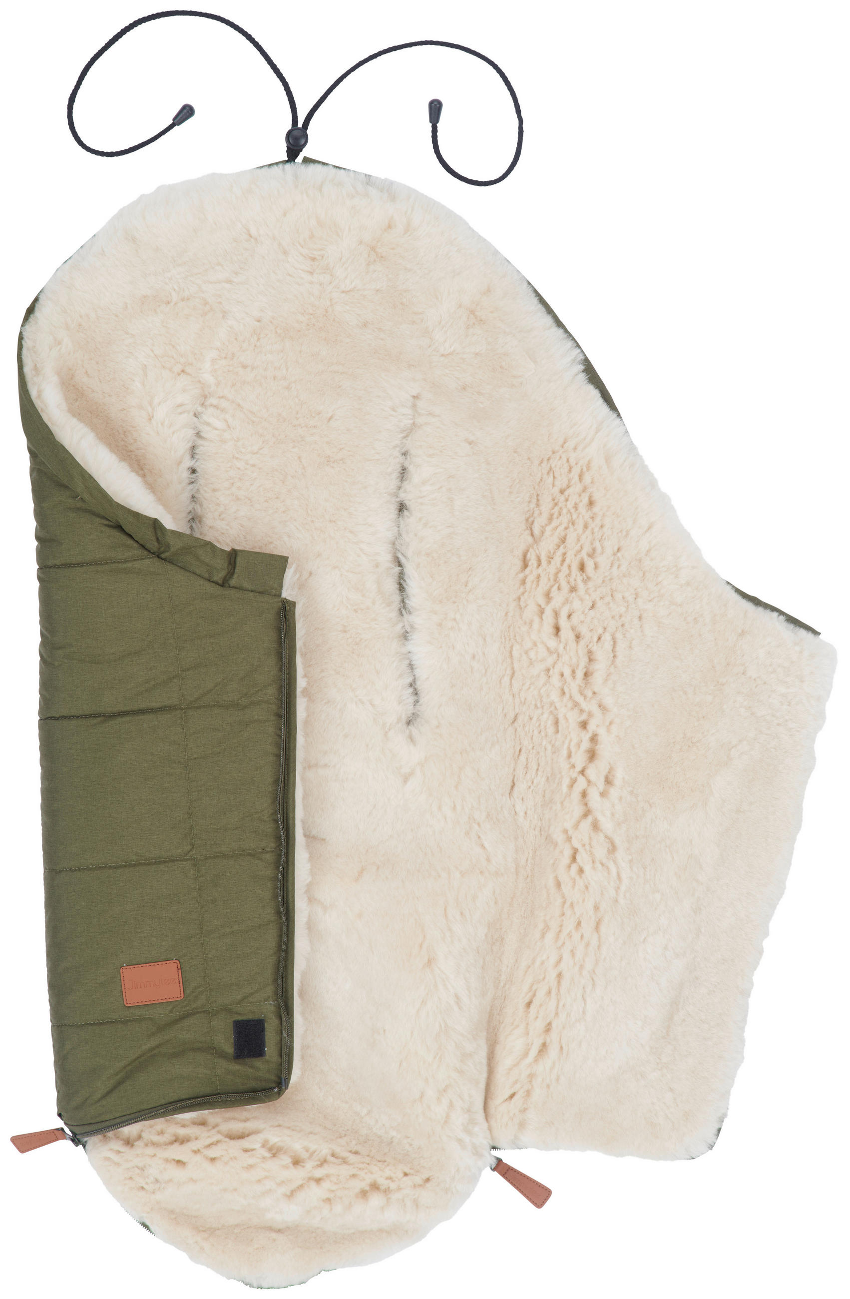 FELLSACK  - Grün, Basics, Textil (43/75cm) - Jimmylee