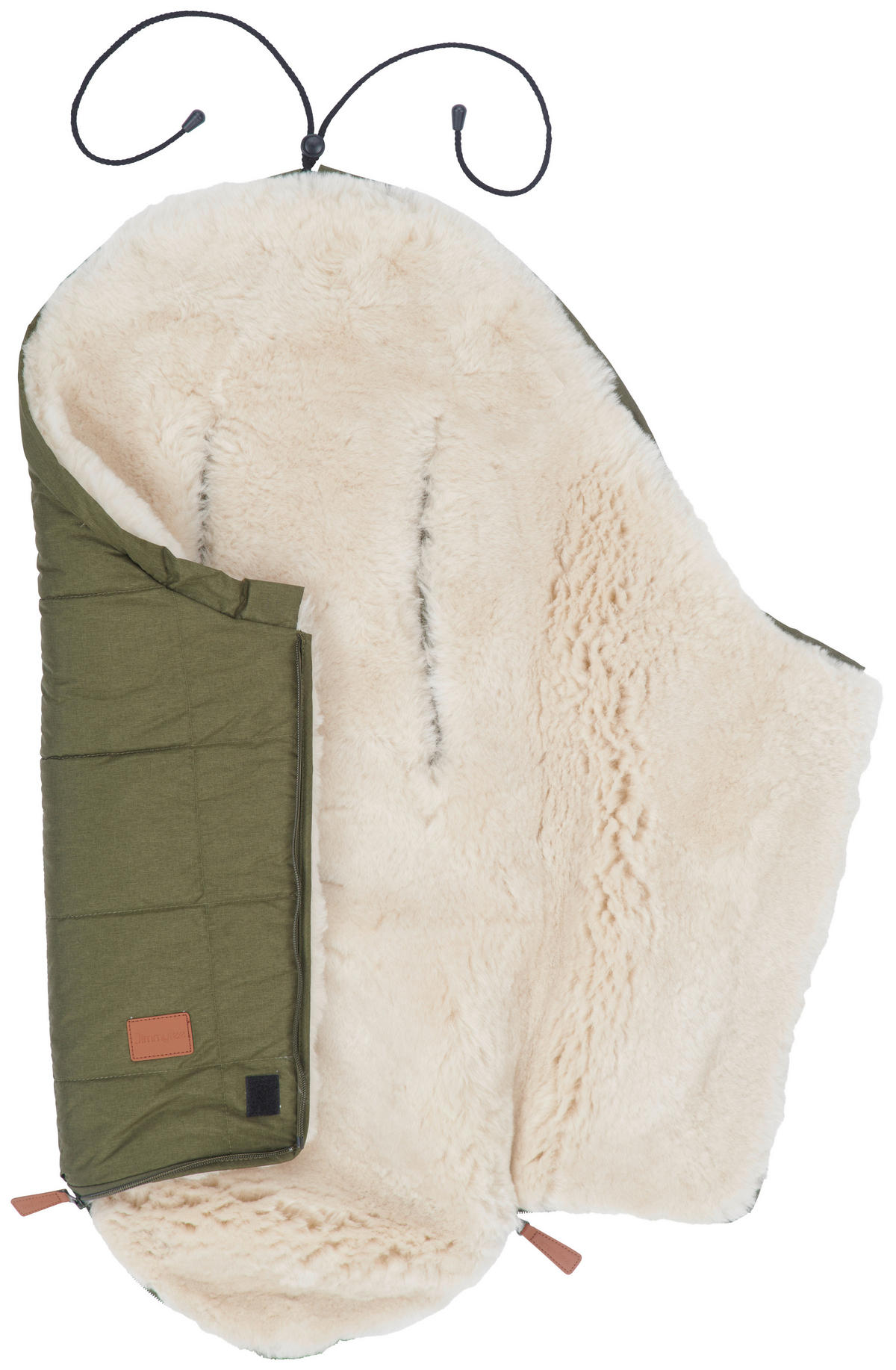 FELLSACK  - Grün, Basics, Textil (43/75cm) - Jimmylee