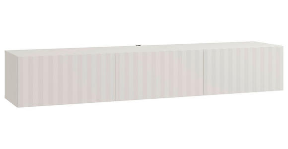 HÄNGELOWBOARD Weiß  - Weiß, Basics, Holzwerkstoff (192/31,5/42cm) - Carryhome