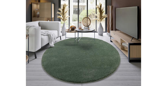 WEBTEPPICH 200 cm Grün  - Grün, Basics, Textil (200cm) - Novel