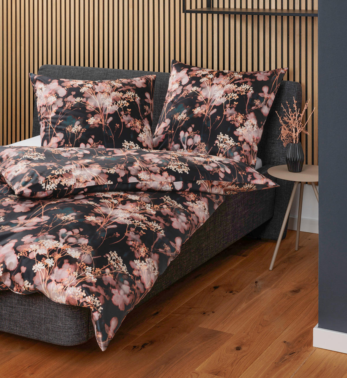 BETTWÄSCHE Makosatin 135/200 cm  - Braun, Design, Textil (135/200cm) - Janine