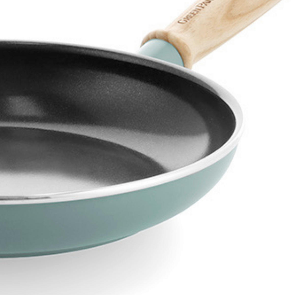 PFANNENSET Mayflower Aluminium 2-teilig  - Schwarz/Hellblau, Basics, Holz/Metall (20cm//24cmcm)