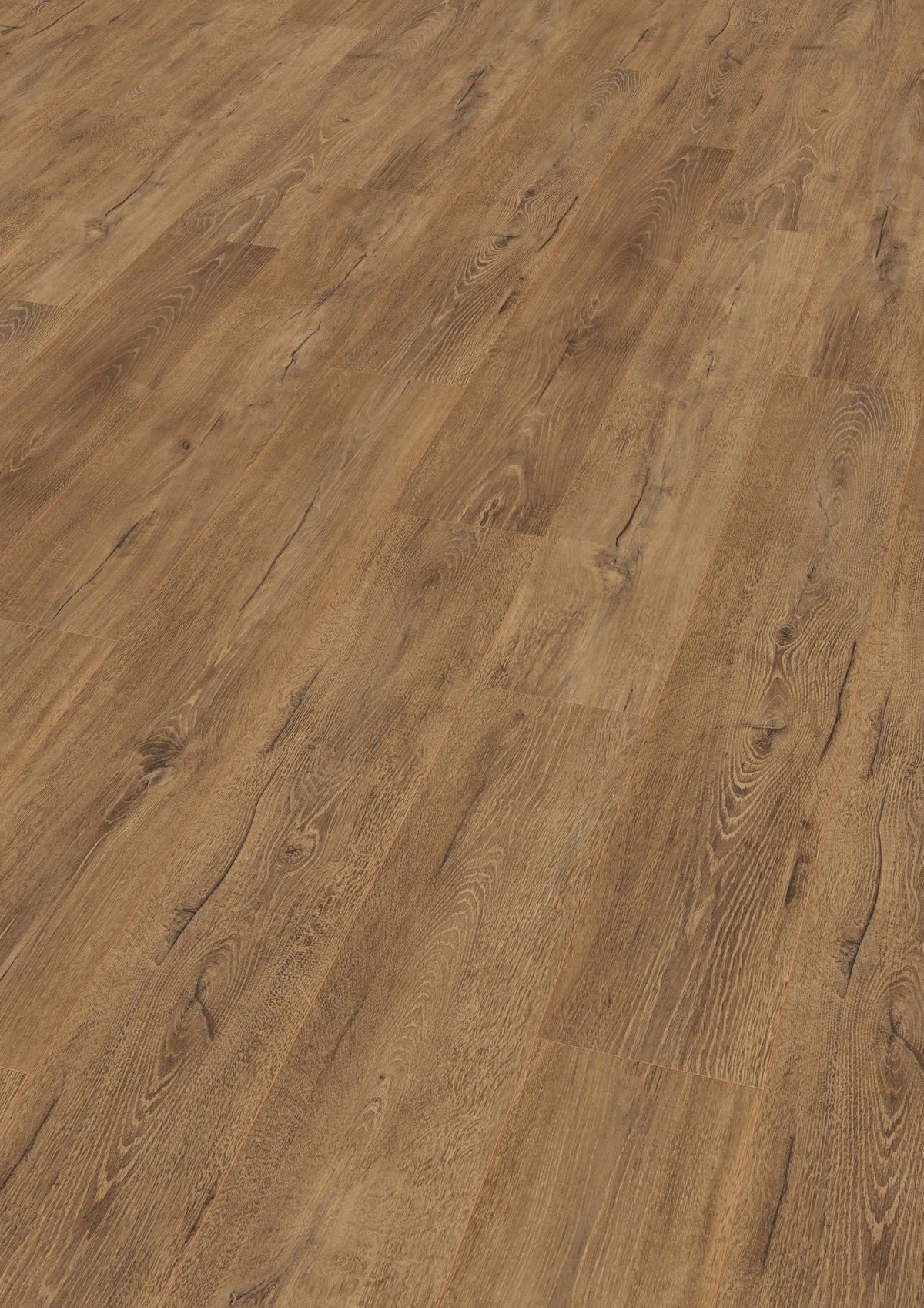 LAMINATBODEN Melba Eiche EGGER Nature Sense Aqua  per  m² - Eichefarben/Dunkelbraun, KONVENTIONELL, Holzwerkstoff (129.2/19.3/0.8cm) - Egger Holzwerkstoffe