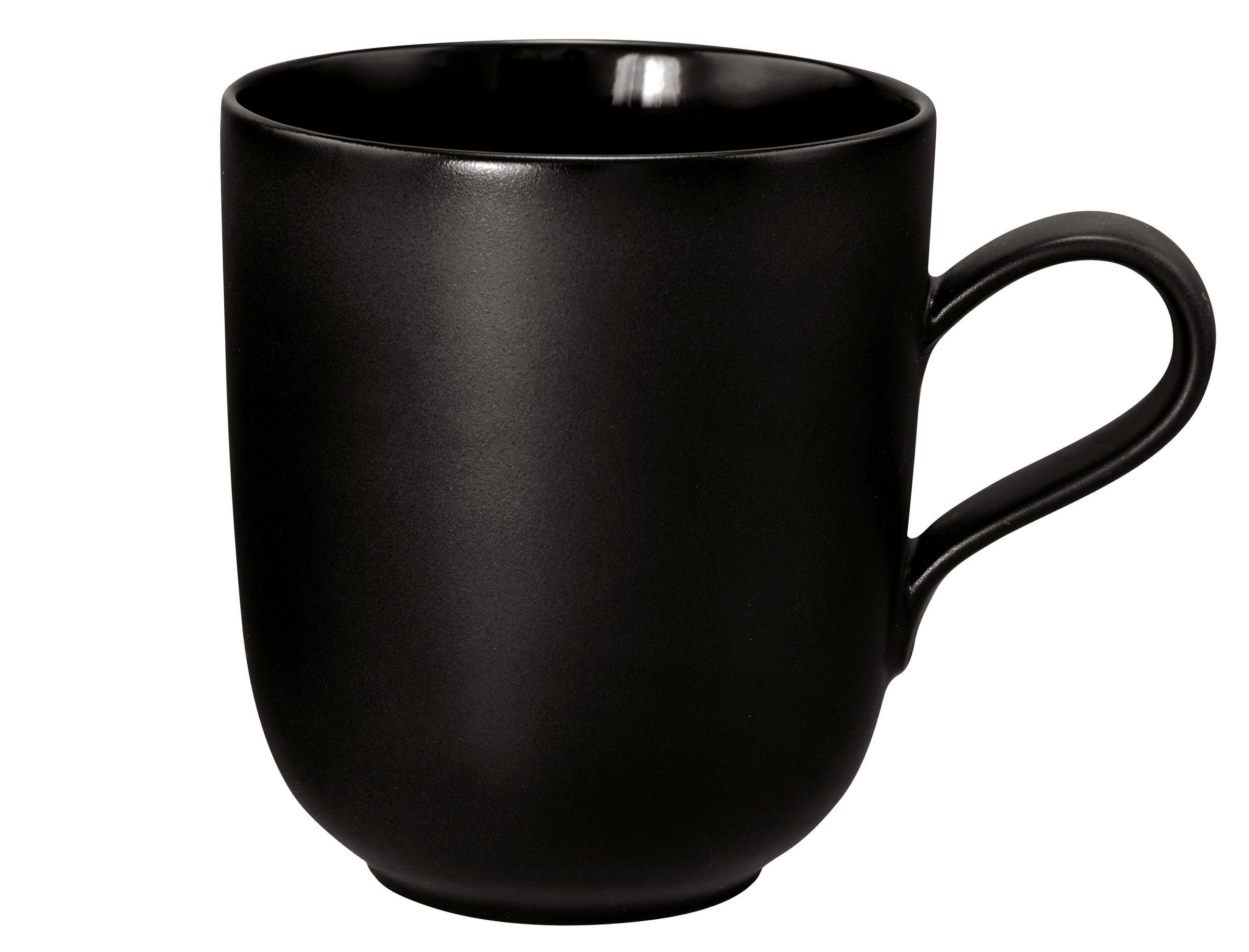 Cană Pentru Cafea  - negru, Basics, ceramică (0,4l) - Seltmann Weiden