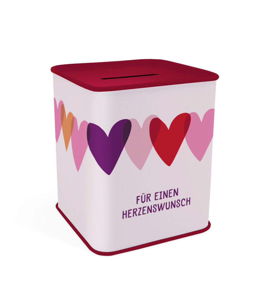 SPARDOSE - Multicolor, Basics, Metall (7.8/9.3/7.8cm)