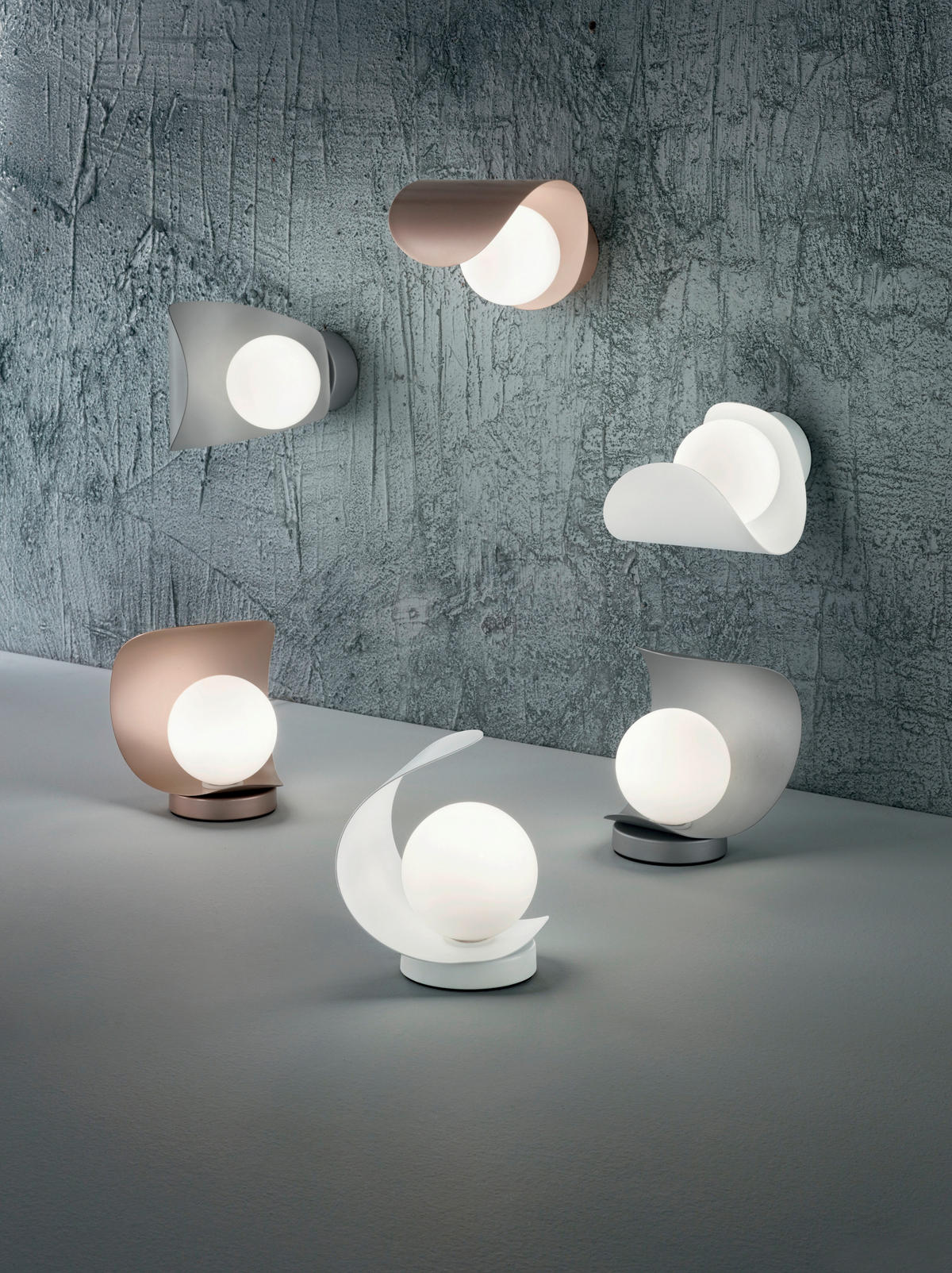 LED-WANDLEUCHTE Adria 16/16/18 cm   - Silberfarben, Basics, Glas/Metall (16/16/18cm) - Fabas Luce