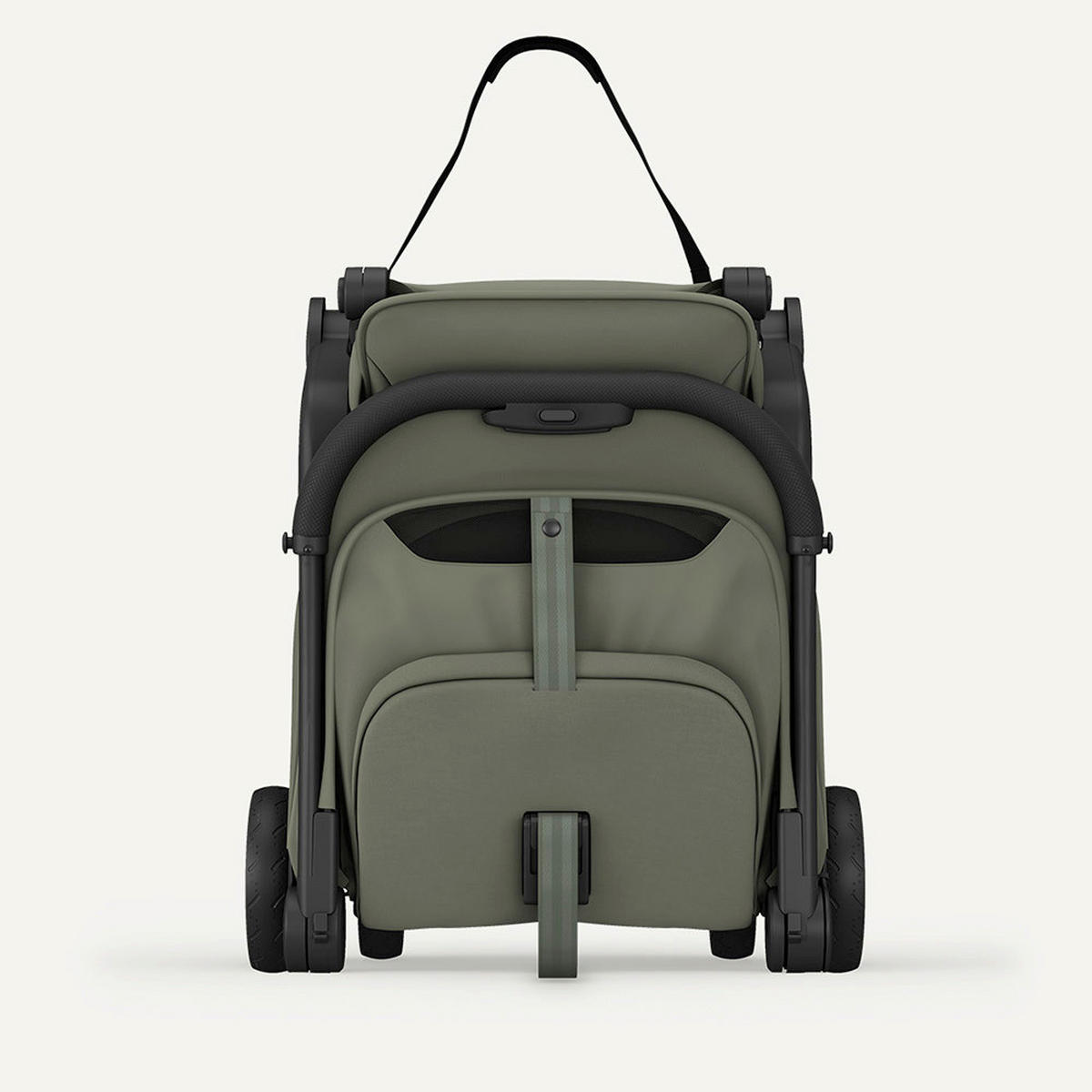 DJEČJA KOLICA   - maslinasto zelena, Basics, metal/tekstil (77/45/103cm) - BEBETTO