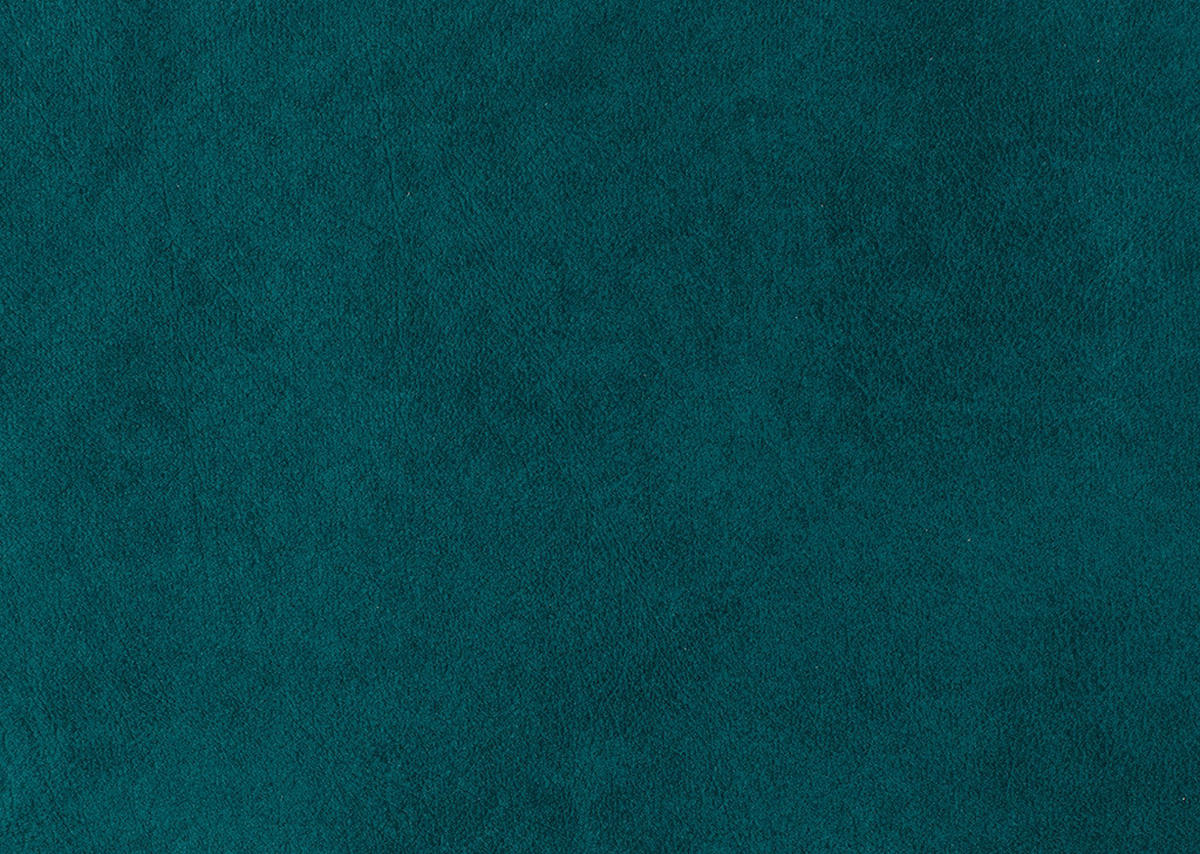 WOHNLANDSCHAFT Petrol Flachgewebe  - Petrol/Schwarz, KONVENTIONELL, Textil/Metall (167/317/185cm) - Stylife