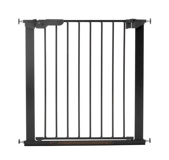 TÜRSCHUTZGITTER 79,60/73 cm  - Schwarz, Basics, Metall (79,60/73cm) - Baby Dan