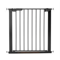 TÜRSCHUTZGITTER zum Klemmen 79,60/73 cm  - Schwarz, Basics, Metall (79,60/73cm) - Baby Dan
