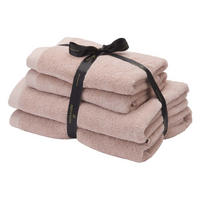 FROTTIERSET Rio Hellrosa 4-teilig  - Hellrosa, Basics, Textil - Aquanova