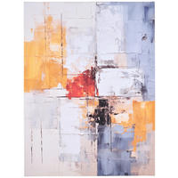 LEINWANDBILD Abstraktes 60/80 cm  - Multicolor, Basics, Holz/Papier (60/80cm) - Euroart