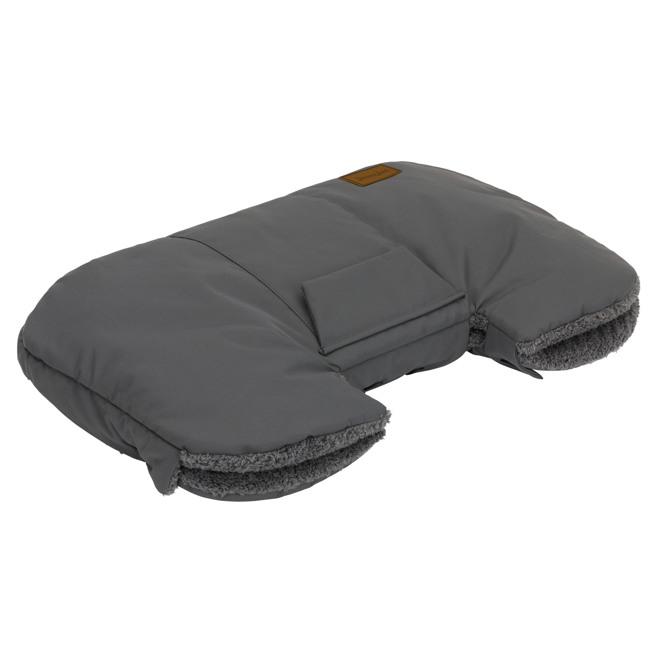 MUFF  - Grau, Basics, Textil (30/46cm) - Jimmylee