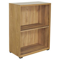 AKTENREGAL 73/97/40 cm  - Eichefarben/Schwarz, Natur, Holz/Holzwerkstoff (73/97/40cm) - Linea Natura