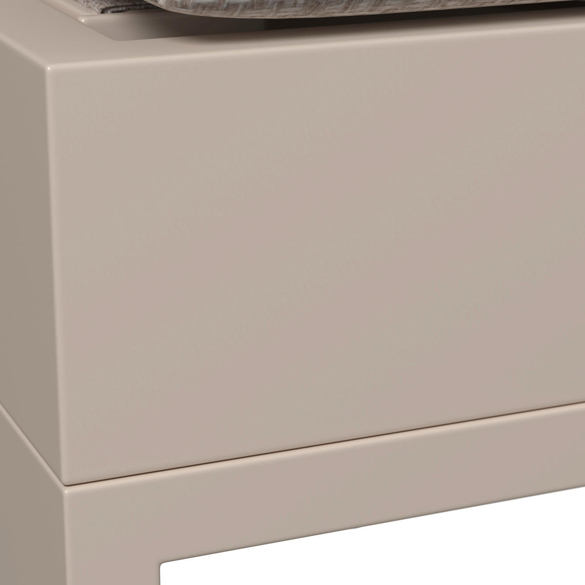 KERTI NAPOZÓÁGY 72/25/200 cm  - bézs, Design, textil/fém (72/25/200cm) - Amatio