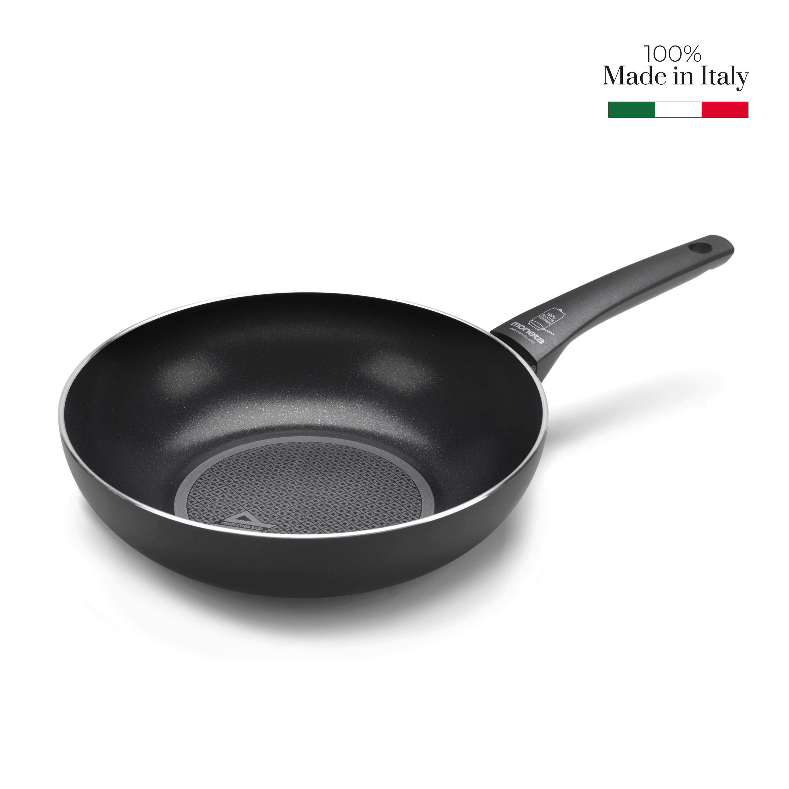 VOK   28 cm  - črna, Basics, kovina/umetna masa (28cm) - moneta