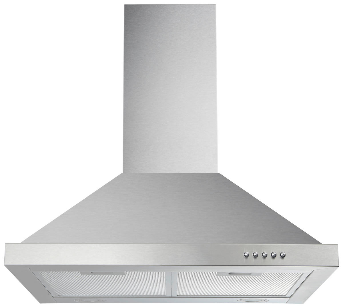 DUNSTABZUGSHAUBE CH44078-60IXA  - Edelstahlfarben, Trend, Metall (59,5/63,5-100/50cm) - Respekta