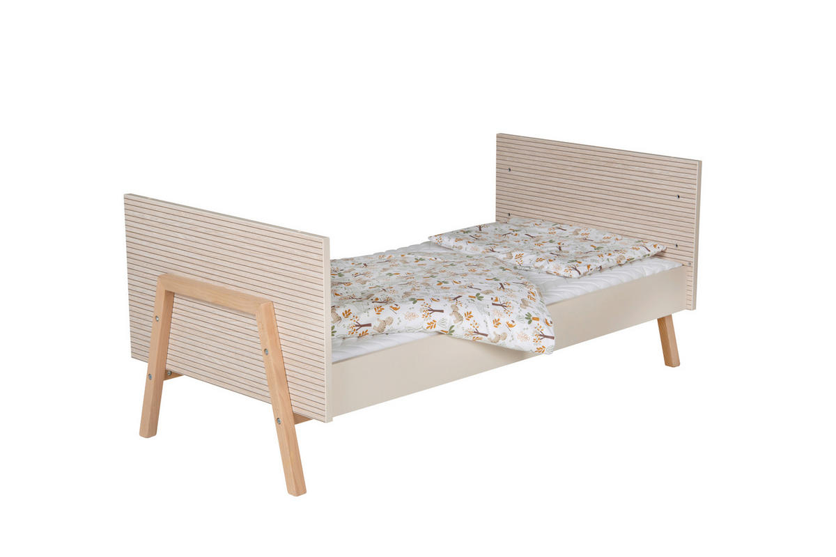 BABYZIMMER 3-teilig  - Beige/Buchefarben, Basics, Holz/Holzwerkstoff - Schardt