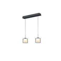 LED-HÄNGELEUCHTE Klara 63/60-180 cm   - Anthrazit, Design, Metall (63/60-180cm) - elements by BANKAMP