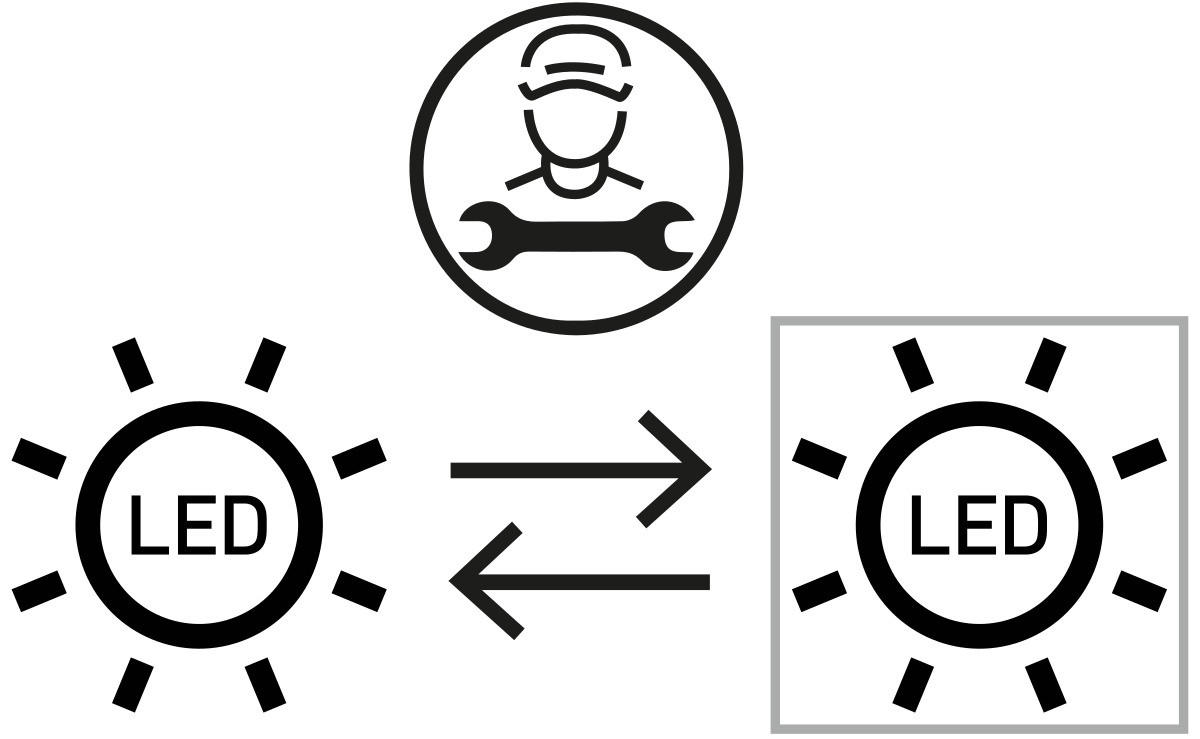 LED-DECKENLEUCHTE Core 60/6,8 cm  - Schwarz, Design, Metall (60/6,8cm)