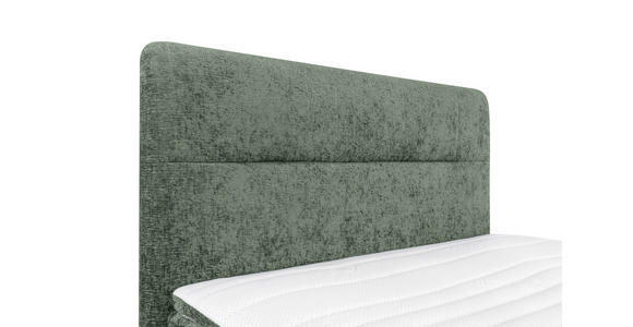 BOXSPRINGBETT 140/200 cm in Mintgrün - Schwarz/Mintgrün, Design, Textil/Metall (140/200cm) - Esposa