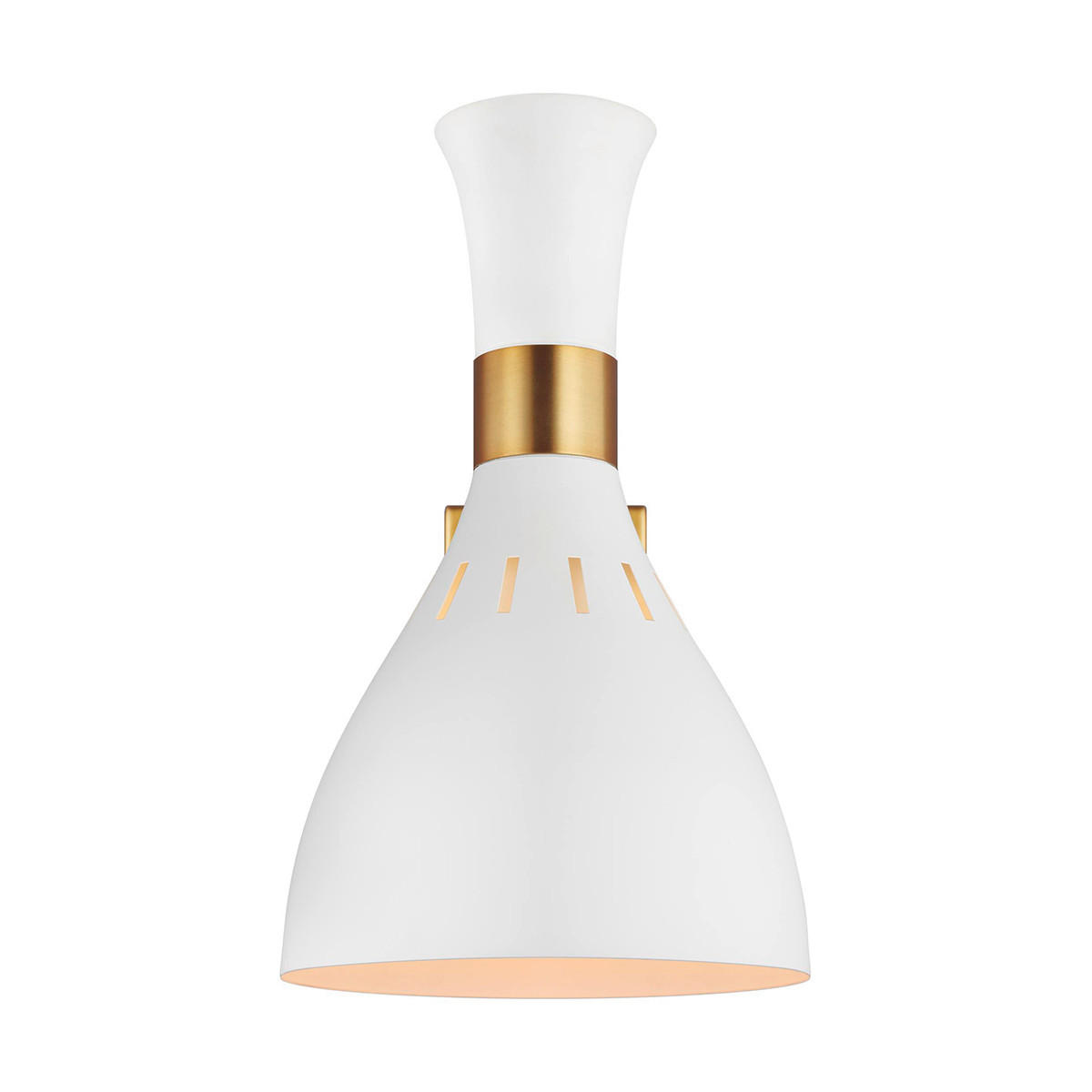 WANDLEUCHTE Elstead Joan 15.9/27.3/30.5 cm   - Messingfarben/Schwarz, KONVENTIONELL, Metall (15.9/27.3/30.5cm) - Elstead Lighting