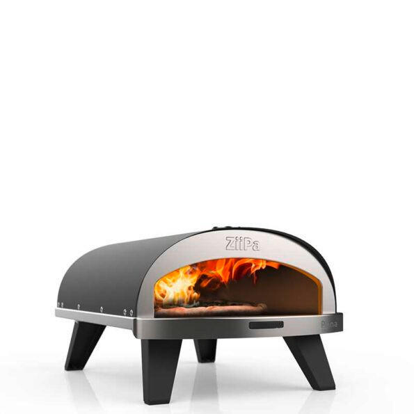 Peć za pizzu na plin  antracit  - antracit, Basics, metal (40/76/73cm)