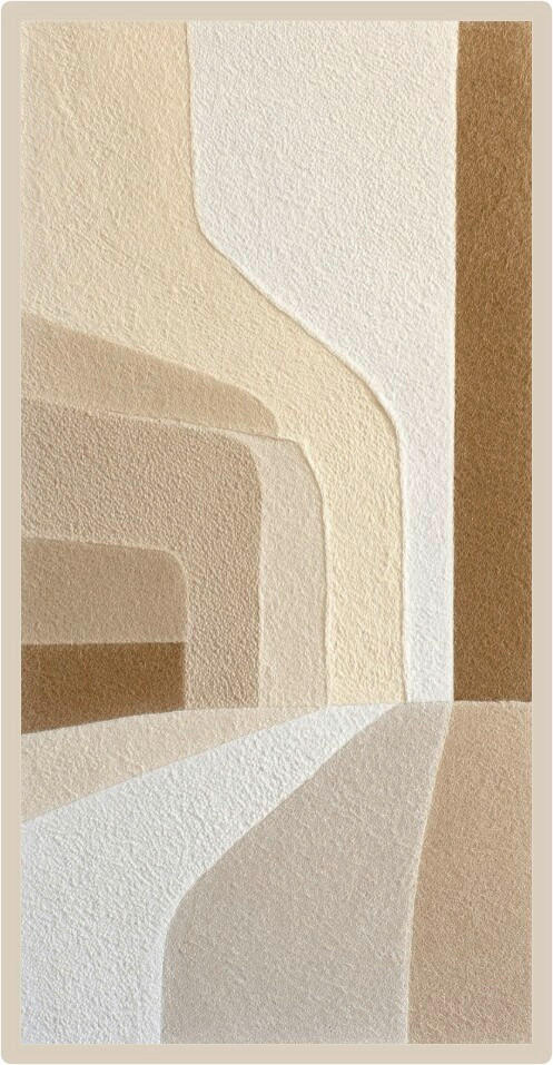 AKUSTIKBILD Abstraktes 120/60 cm  - Multicolor, Basics, Naturmaterialien/Holz (120/60cm) - Euroart