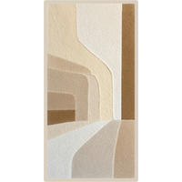 AKUSTIKBILD Abstraktes 120/60 cm  - Multicolor, Basics, Naturmaterialien/Holz (120/60cm) - Euroart