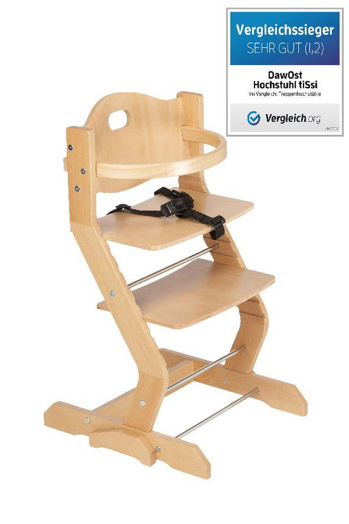 KINDERSTUHL - Buchefarben, Basics, Holz (50/43/81cm) - tiSsi