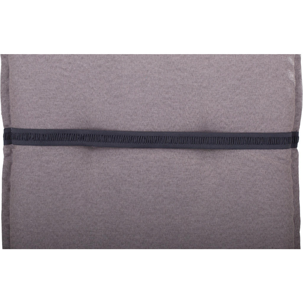 Thumbnail - Gardenson Liegenauflage, Hellgrau, Textil, Uni, Füllung: Schaumstoff, Fleece,Schaumstoff, Fleece, 58x8x191 cm, bügelfrei...