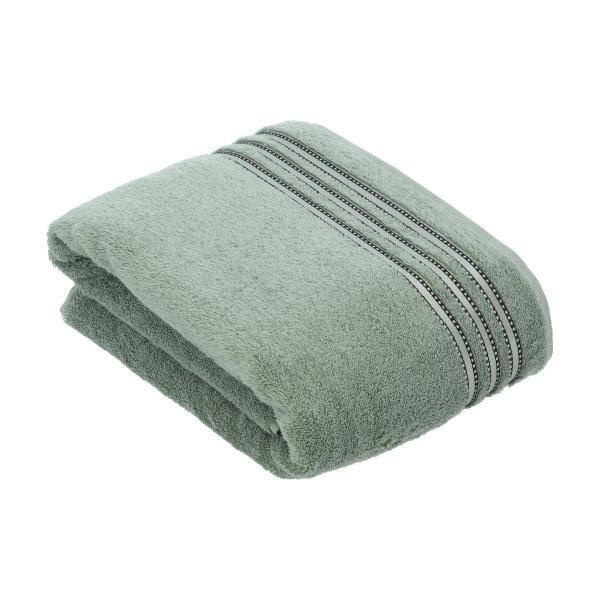 BADETUCH Cult de Luxe Grün 100/150 cm  - Grün, Basics, Textil (100/150cm) - Vossen
