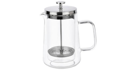 KAFFEEBEREITER 0.65 L  - Klar, Design, Glas/Kunststoff (16,5/19cm) - Novel