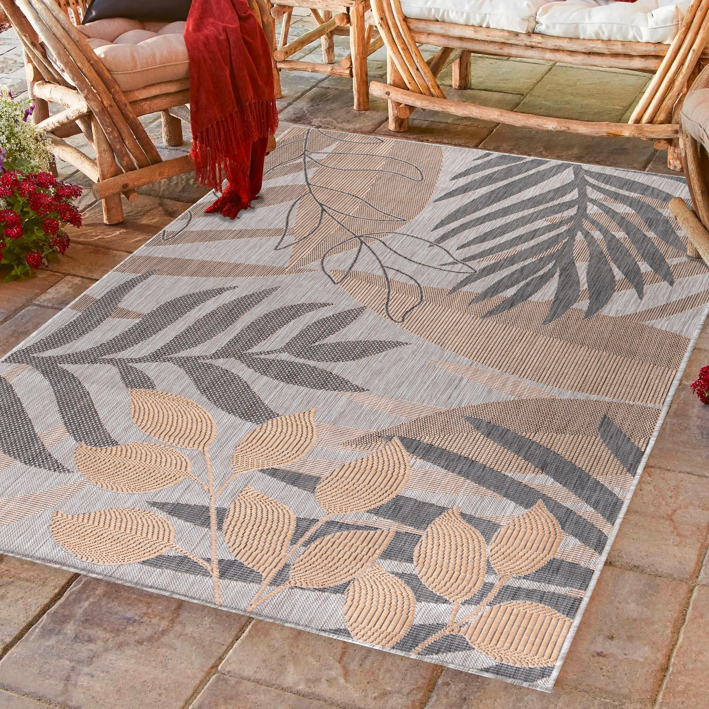 OUTDOORTEPPICH 80/150 cm Sunny  - Beige, Design, Textil (80/150cm) - Novel