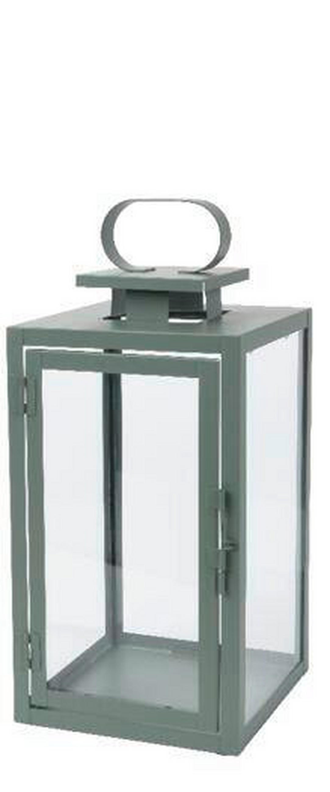 LAMPÁŠ kov, sklo - zelená, Basics, kov/sklo (16/35/16cm) - Ambia Home