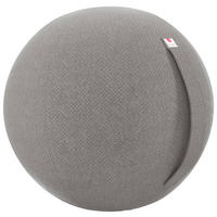 SITZBALL Plüsch  - Hellgrau, Design, Textil (60/60/60cm) - Stylife