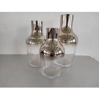 DEKOVASE  - Klar, Basics, Glas (22/22/40cm) - Cor Mulder