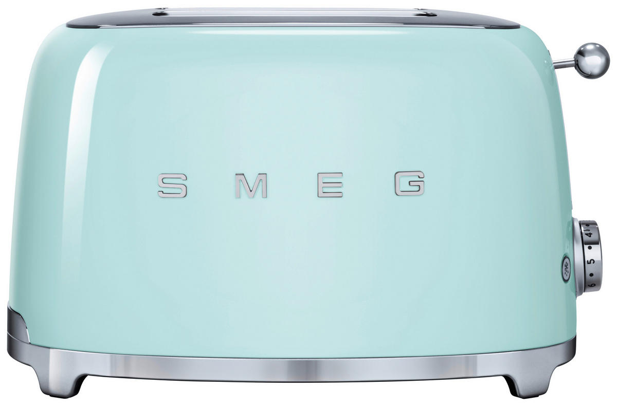 TOASTER 50´s Style  - Hellgrün, Basics, Metall (32,5/19,8/19,5cm) - SMEG