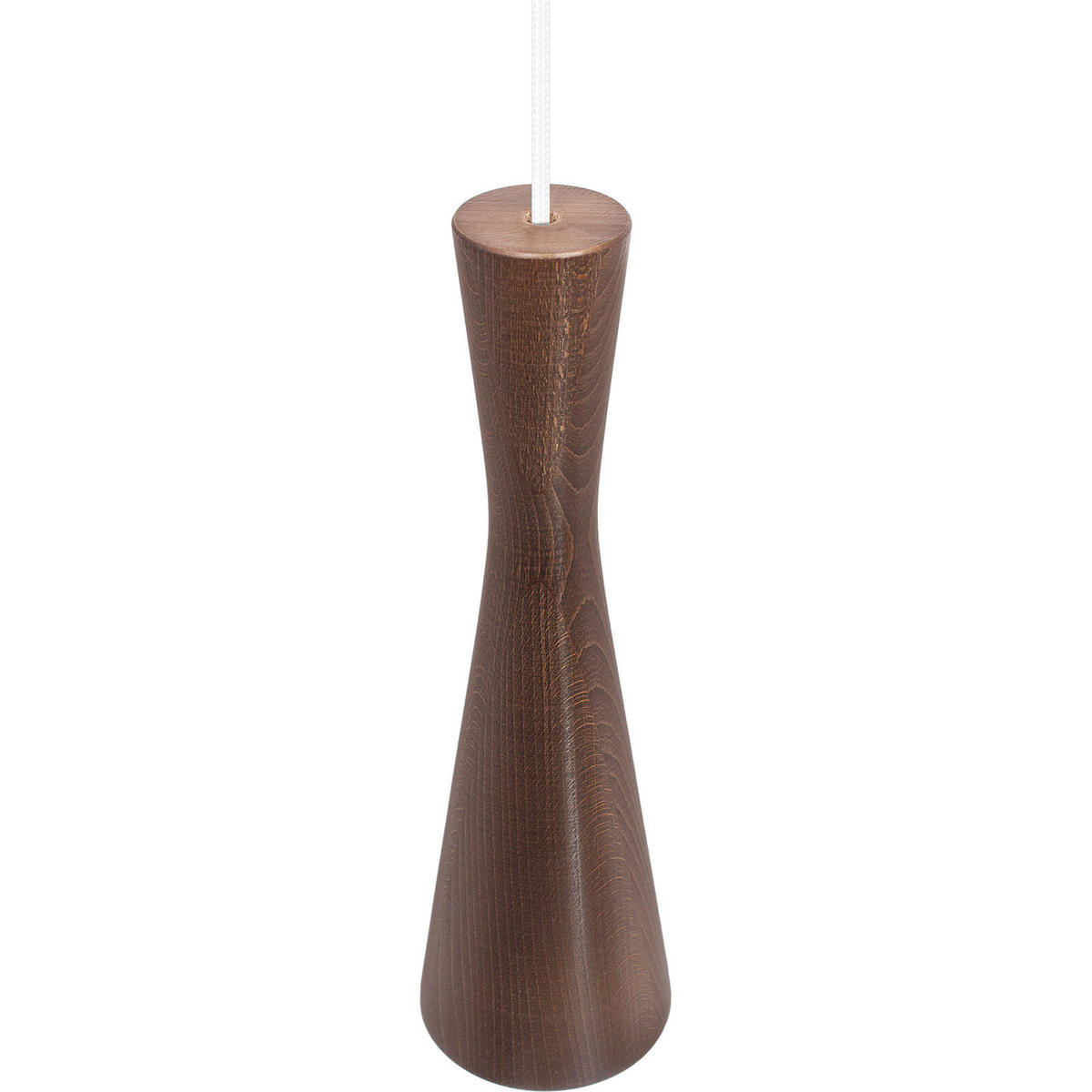 ZÁVĚSNÉ SVÍTIDLO, 10/90-140 cm  - bílá/barvy ořechu, Natur, dřevo (10/90-140cm)