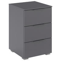 NACHTSCHRANK 40/61/42 cm  - Alufarben/Grau, MODERN, Holzwerkstoff (40/61/42cm) - Rauch Möbel
