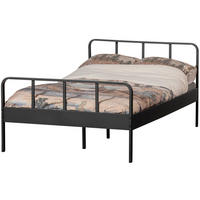 METALLBETT 120/200 cm  in Schwarz  - Schwarz, Basics, Metall (120/200cm) - MID.YOU