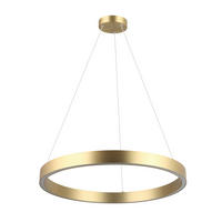 LED-HÄNGELEUCHTE Midway 60/126 cm   - Goldfarben, Design, Metall (60/126cm)