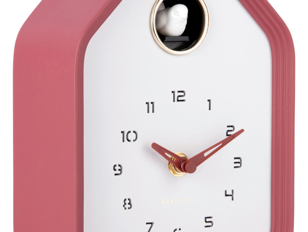 WANDUHR Reina Bordeaux 14/20/7 cm  - Bordeaux, Basics, Kunststoff (14/20/7cm) - Karlsson
