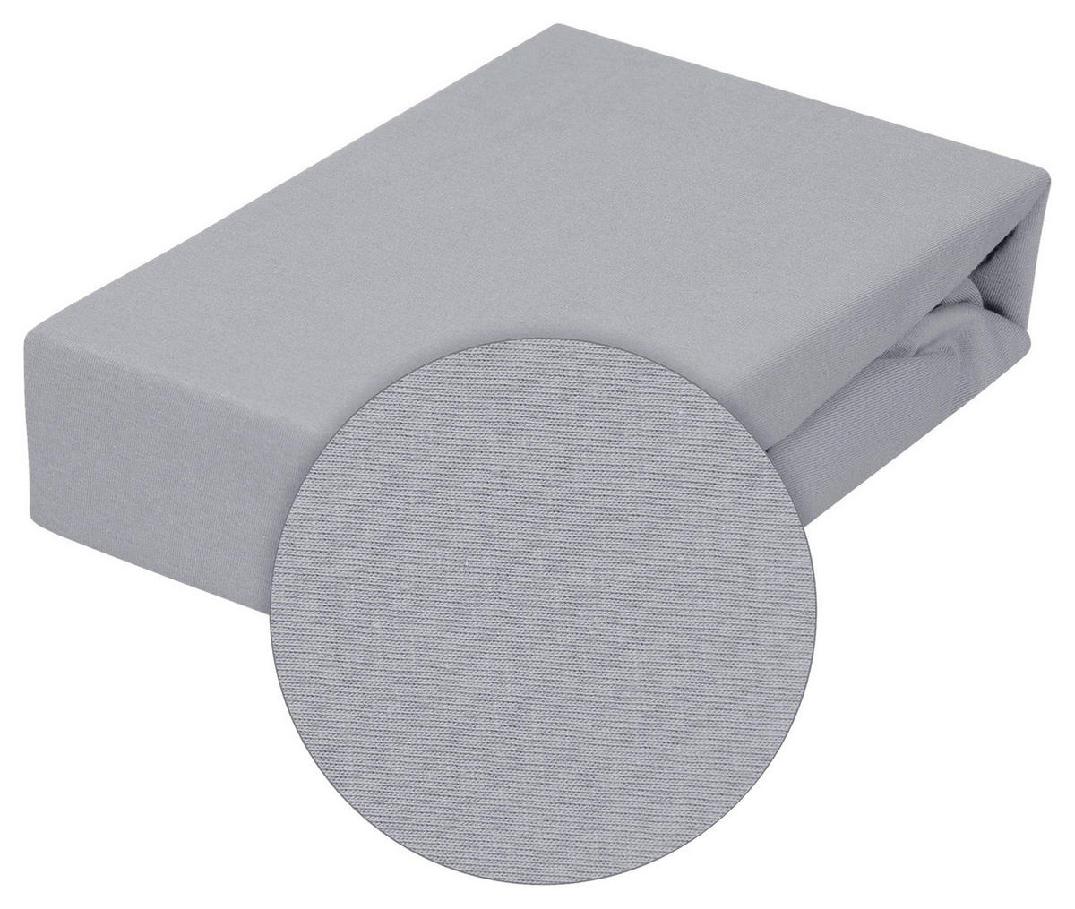 DJEČJA PLAHTA S GUMICOM  70/140 cm     - svijetlo siva, Basics, tekstil (70/140cm) - Patinio