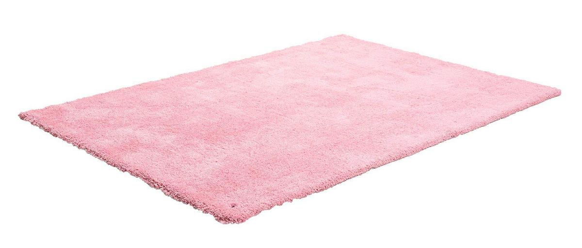 PREPROGA Z VISOKIM FLOROM  140/200 cm  taftano  roza  - roza, Basics, tekstil (140/200cm) - Tom Tailor