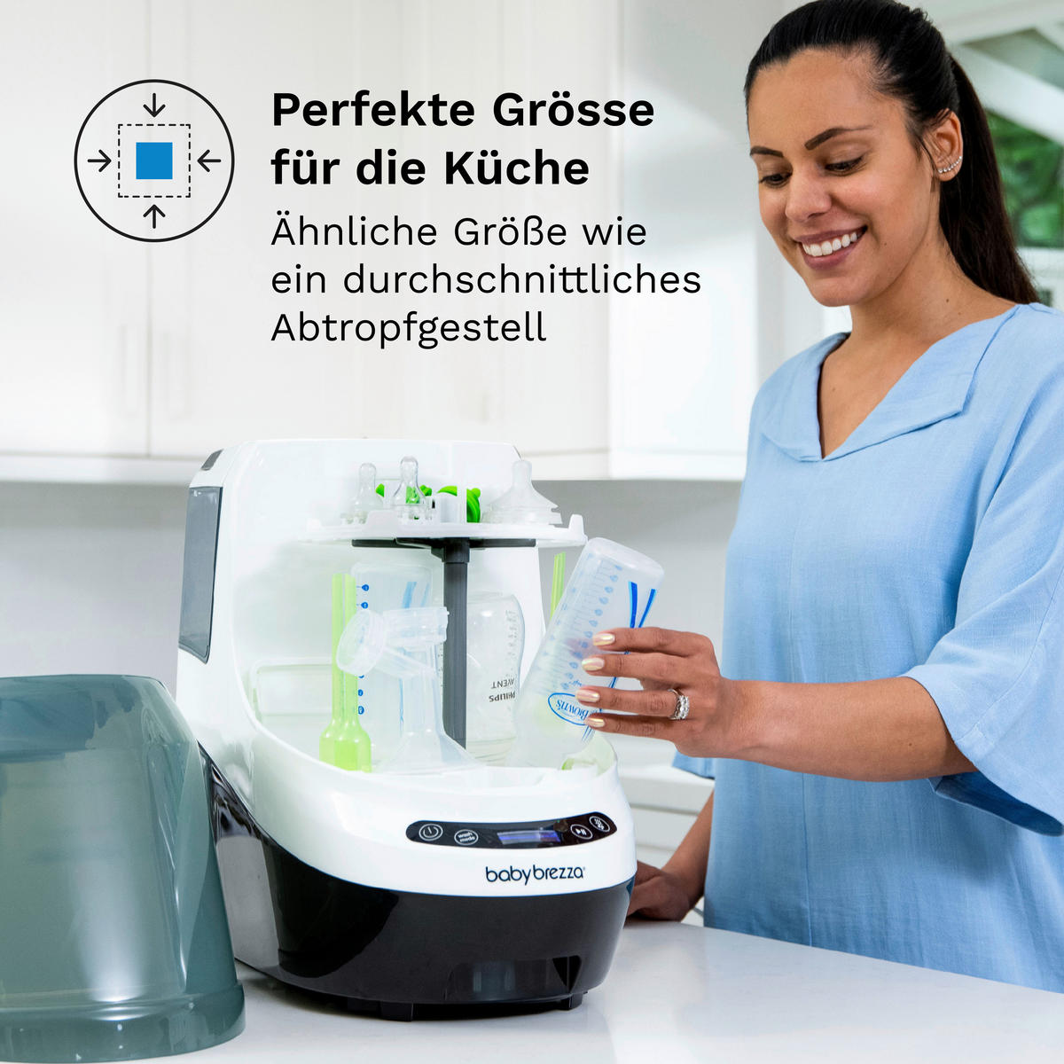 BOTTLE WASHER PRO Bottle Washer Pro  - Schwarz/Weiß, Basics, Kunststoff (24/38,7/46cm) - Baby Brezza